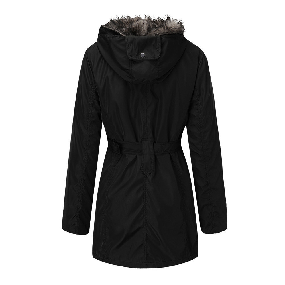 Parka Winter Jacket Women Thickening Cotton Winter Coat Women Hooded Jacket Women Winter Parka Female Jacket Outwear 201019
