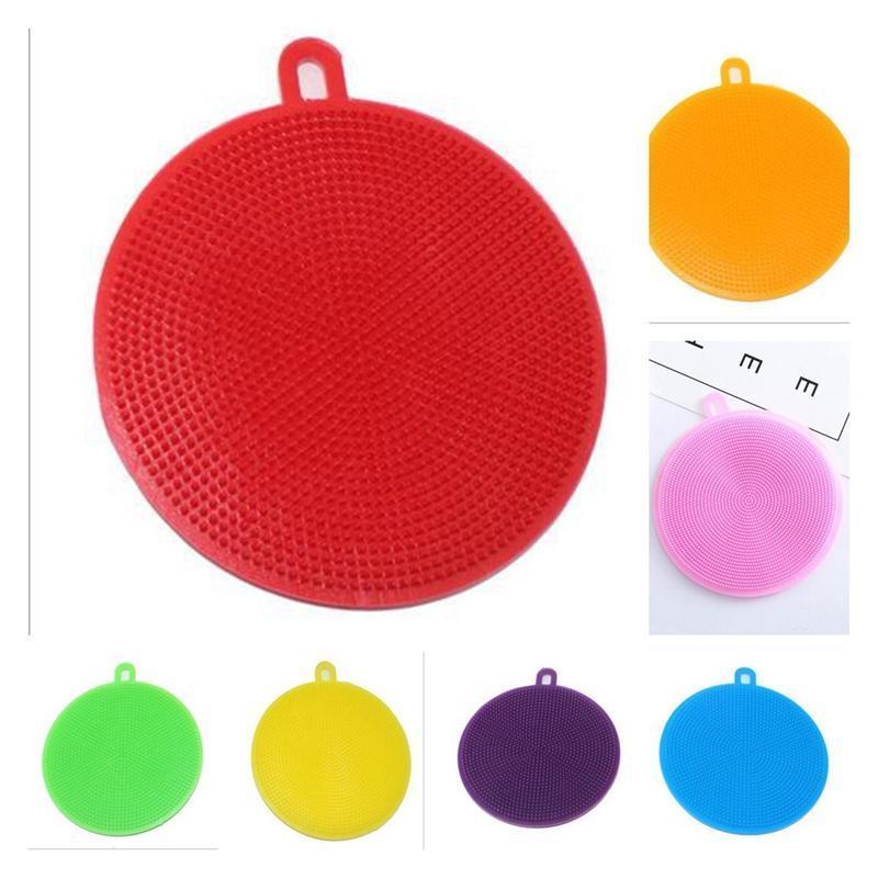 Multi-function Silicone Dishwashing Brush Kitchen Household Double-sided Cleaning Brush Cleaning Cloths Dish Scouring Pads
Multi-function Silicone Dishwashing Brush Kitchen Household Double-sided Cleaning Brush Cleaning Cloths Dish Scouring Pads