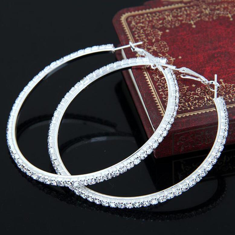 Crystal Big Hoop Earrings for Women 2020 Fashion Silver Oversized Earring Female Silver Jewelry Brincos Party Accessories1
Crystal Big Hoop Earrings for Women 2020 Fashion Silver Oversized Earring Female Silver Jewelry Brincos Party Accessories1