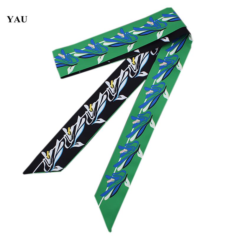 Scarves 120cm*5cm Twill Silk Woman Small Long Calla Lily Flower Printed Fashion Scarf Female Ribbons Accessories
Scarves 120cm*5cm Twill Silk Woman Small Long Calla Lily Flower Printed Fashion Scarf Female Ribbons Accessories