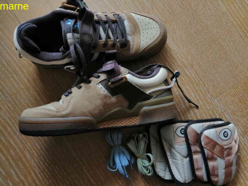 2021 pre-sale Forum Low x Bad BUNNY men's running shoes The First cafe brown women's Sneakers sports GW0264 with box size 36-45{category}, 01
2021 pre-sale Forum Low x Bad BUNNY men's running shoes The First cafe brown women's Sneakers sports GW0264 with box size 36-45{category}, 01