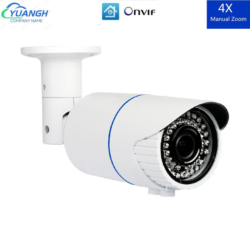 1080P Surveillance IP Camera Outdoor ONVIF XMEye APP 2.8-12mm Lens IR Night Vision Waterproof CCTV Cameras
1080P Surveillance IP Camera Outdoor ONVIF XMEye APP 2.8-12mm Lens IR Night Vision Waterproof CCTV Cameras