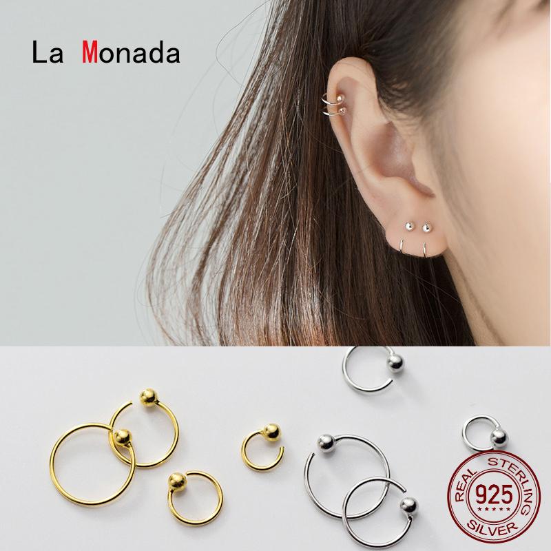 La Monada Hoop Earrings For Women Silver 925 Fine Women Earrings Jewelry Cute Circle Design Hoop 925 Sterling Silver
La Monada Hoop Earrings For Women Silver 925 Fine Women Earrings Jewelry Cute Circle Design Hoop 925 Sterling Silver