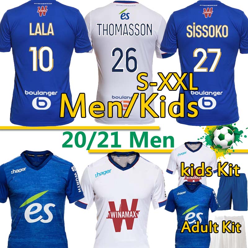 RC STRASBOURG maillot de foot ALSACE Soccer Jerseys 2020 21 football shirts DJIKU THOMASSON LALA SISSOKO hommes enfants Men kids kit Uniform, 6 away kit
RC STRASBOURG maillot de foot ALSACE Soccer Jerseys 2020 21 football shirts DJIKU THOMASSON LALA SISSOKO hommes enfants Men kids kit Uniform, 6 away kit