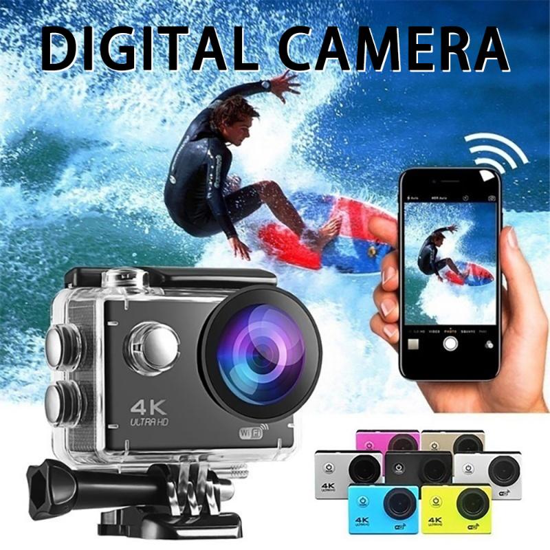 Willkey 4K WiFi Camera 170 Degree Wide Angle WiFi Camera with Remote Control Diving Sport Ultra HD, Blue
Willkey 4K WiFi Camera 170 Degree Wide Angle WiFi Camera with Remote Control Diving Sport Ultra HD, Blue