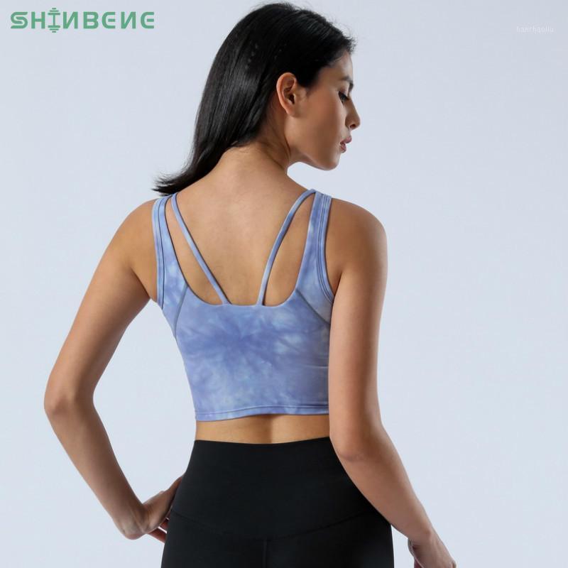 SHINBENE TIE DYE Naked Feel Workout Yoga Gym Bra Crop Top Women Mid Support Buttery Soft Padded Training Fitness Sport Bras Tops1, White
SHINBENE TIE DYE Naked Feel Workout Yoga Gym Bra Crop Top Women Mid Support Buttery Soft Padded Training Fitness Sport Bras Tops1, White