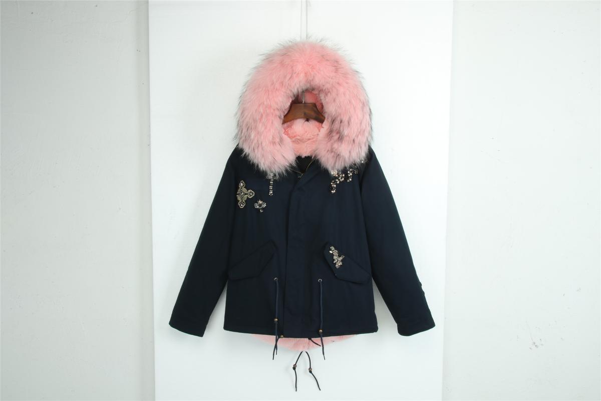 Fashion Beaded Navy Parka With Faux Fur Lining Warm Fur Short Overcoat Women And Men Winter Coat, Gray
Fashion Beaded Navy Parka With Faux Fur Lining Warm Fur Short Overcoat Women And Men Winter Coat, Gray