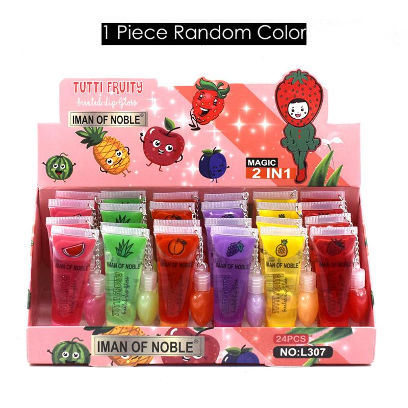 Lip Gloss Tutti Fruity Scented Glasting Water Fruit Oil Moisturizing Plumper Durable Therapy Repair Dry Lips, 1pc random color
Lip Gloss Tutti Fruity Scented Glasting Water Fruit Oil Moisturizing Plumper Durable Therapy Repair Dry Lips, 1pc random color