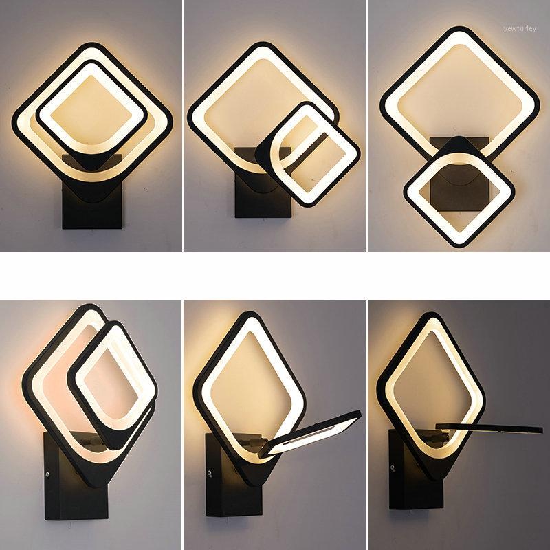 27W Modern Minimalist LED Square Wall Light White Black Metal Wall Lamp With Remote Control Bedside Stair Hallway Lighting1
27W Modern Minimalist LED Square Wall Light White Black Metal Wall Lamp With Remote Control Bedside Stair Hallway Lighting1