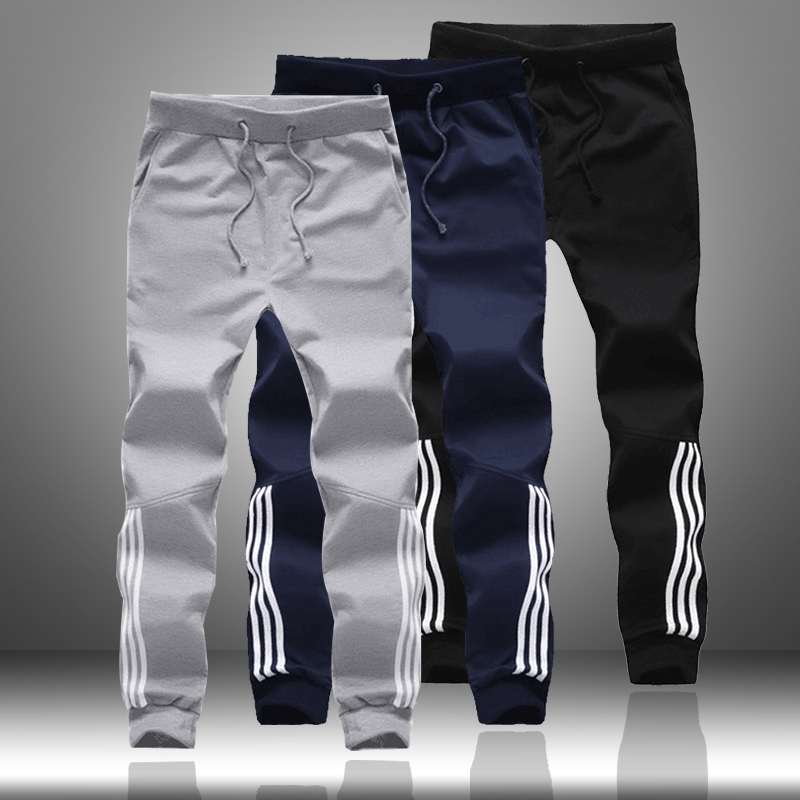 Spring Autumn Men Casual Sweatpants Mens Sportswear Joggers Striped Pants Fashion Male Skinny Slim Fitted Gyms Harem Pants 201114, Mt201 grey
Spring Autumn Men Casual Sweatpants Mens Sportswear Joggers Striped Pants Fashion Male Skinny Slim Fitted Gyms Harem Pants 201114, Mt201 grey
