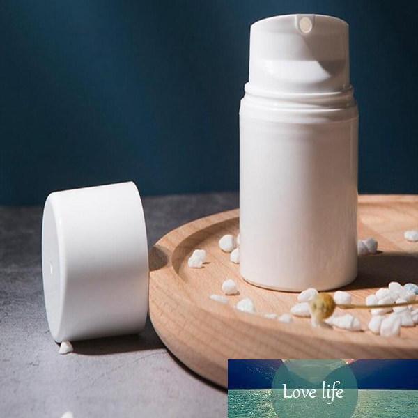 30ml/50ml/80ml/100ml/120ml/150ml White Empty Cosmetic Vacuum Bottle Airless Pump Lotion Bottles Container Wholesale