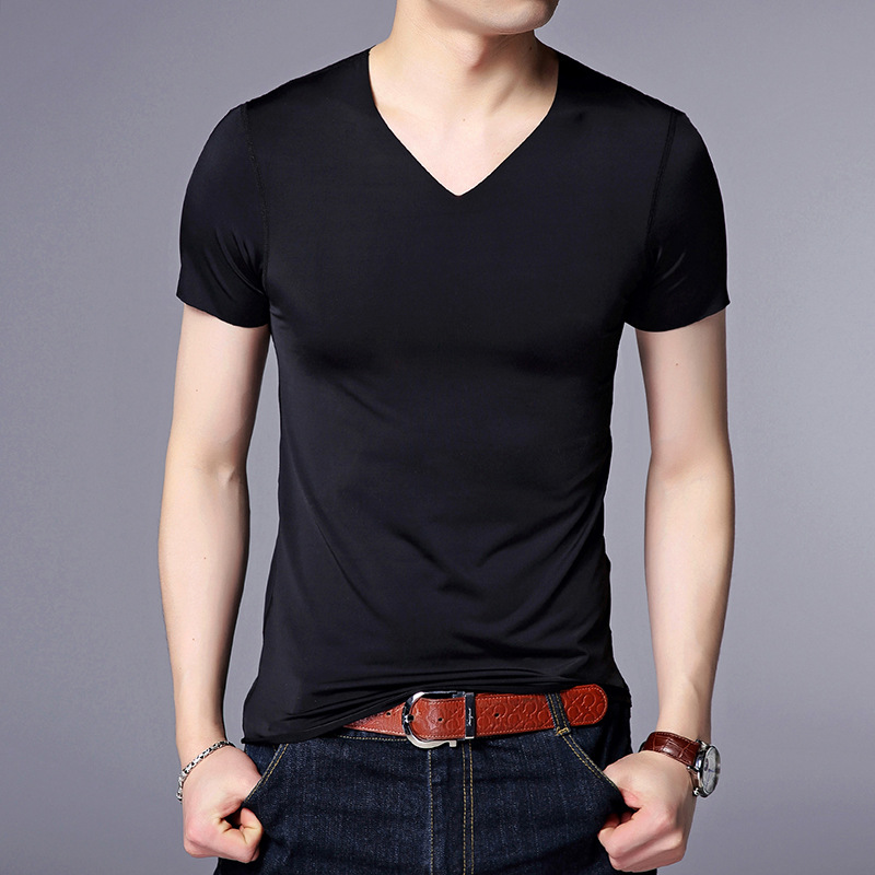MRMT 2020 Brand New Mens T-Shirt Summer Fashion Solid Color T Shirt Men'S V-Neck Short-Sleeved Shirt TShirt, White
MRMT 2020 Brand New Mens T-Shirt Summer Fashion Solid Color T Shirt Men'S V-Neck Short-Sleeved Shirt TShirt, White