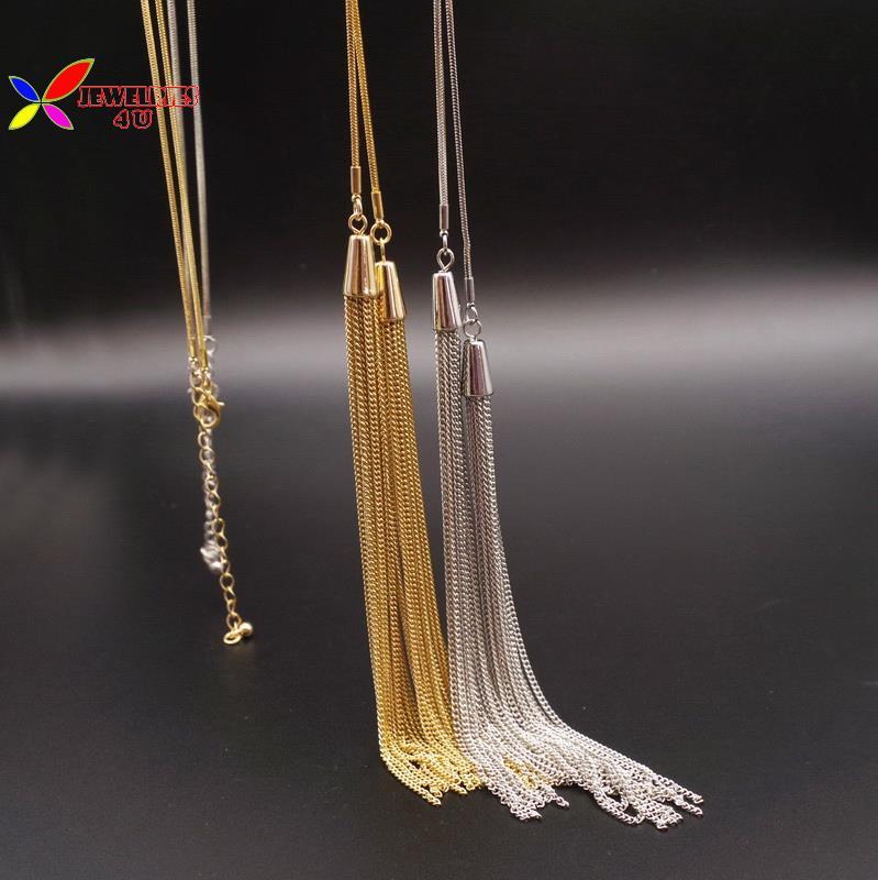 2020 Christmas Gift Fashion Elegant Gold Silver Long Tassel Snake Chain Sweater Female Pendant Necklace jewelry collier de femme
2020 Christmas Gift Fashion Elegant Gold Silver Long Tassel Snake Chain Sweater Female Pendant Necklace jewelry collier de femme