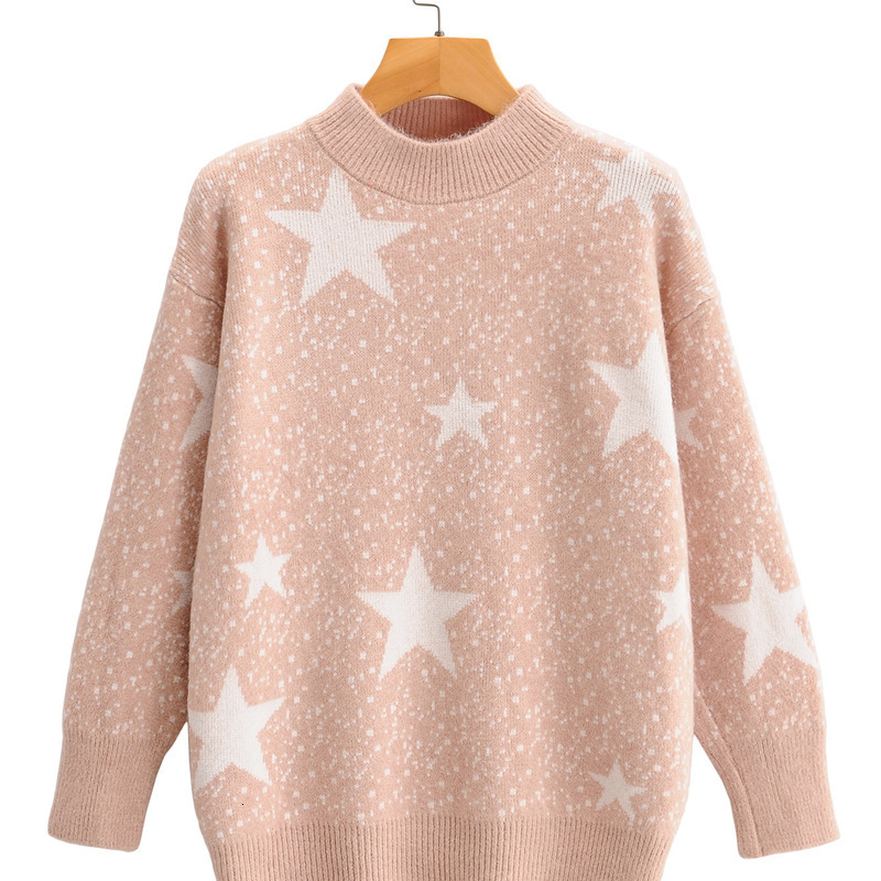 2021 New Fall Ff 197 Europe and the United States Women's Star Jacquard Circular Knitting Pullovers Rc79, One size
2021 New Fall Ff 197 Europe and the United States Women's Star Jacquard Circular Knitting Pullovers Rc79, One size