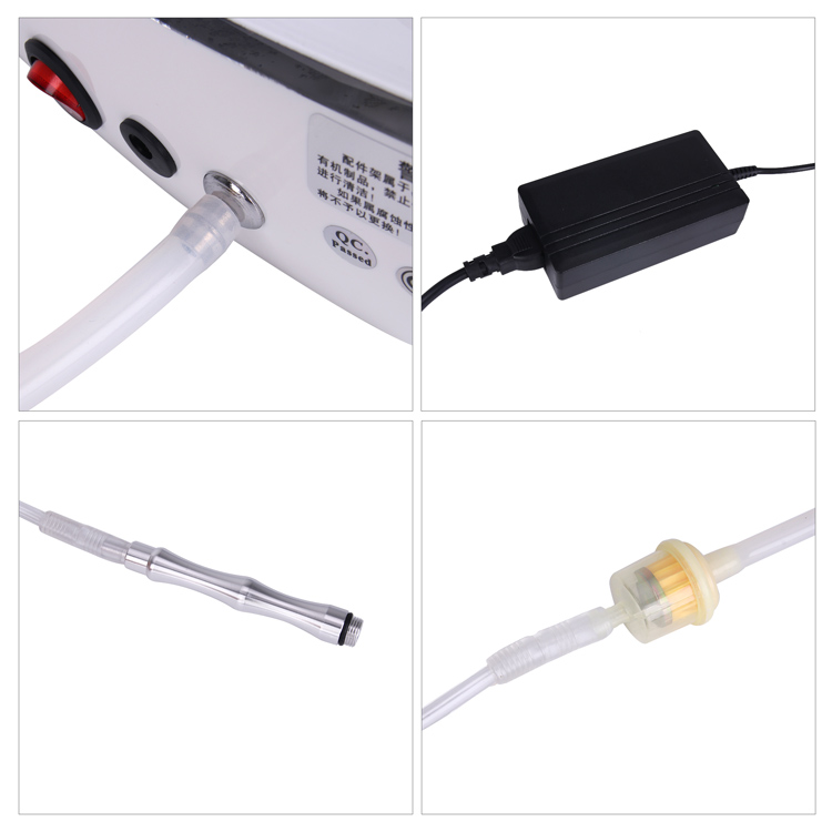 3 in 1 Vacuum Diamond Microdermabrasion Dermabrasion Machine Skin Peeling Beauty Machine BWrinkles Blackhead Removal Device