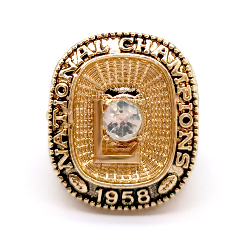 1958 LSU Football Championship Ring Fan Gift high quality wholesale Drop Shipping Manufacturer fast shipping
1958 LSU Football Championship Ring Fan Gift high quality wholesale Drop Shipping Manufacturer fast shipping