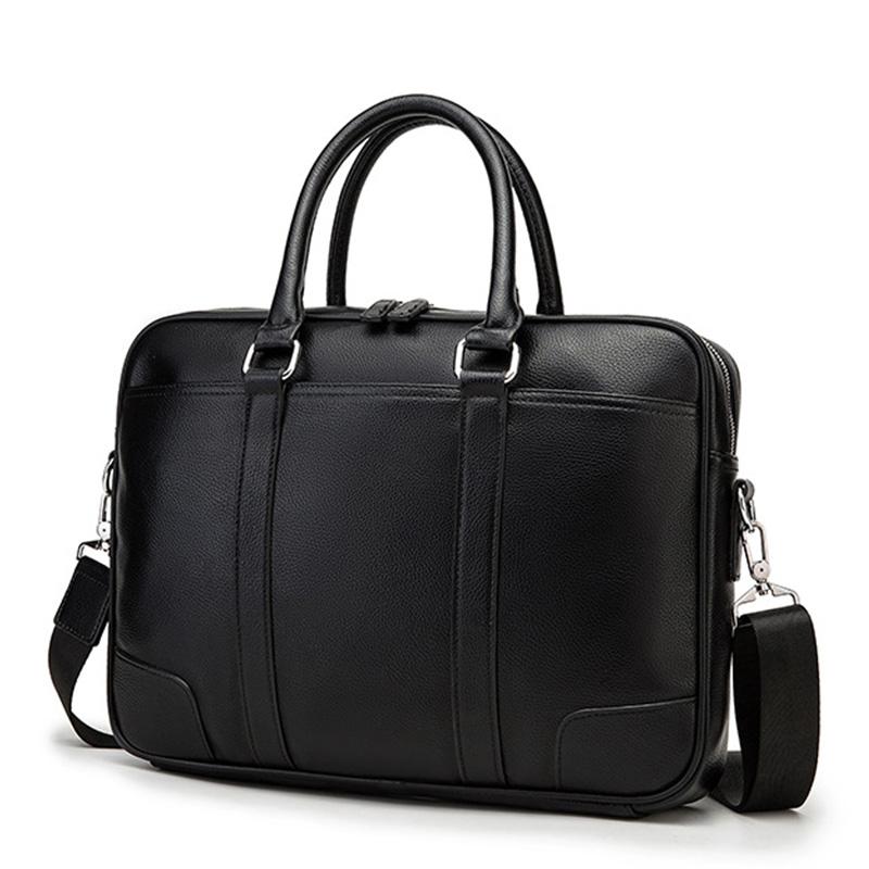 2021 New Man Handbags Laptop Bag Office Trip Messenger Bags PU Leather Male Briefcase Large Capacity Tote Document A4 for Men, Black
2021 New Man Handbags Laptop Bag Office Trip Messenger Bags PU Leather Male Briefcase Large Capacity Tote Document A4 for Men, Black