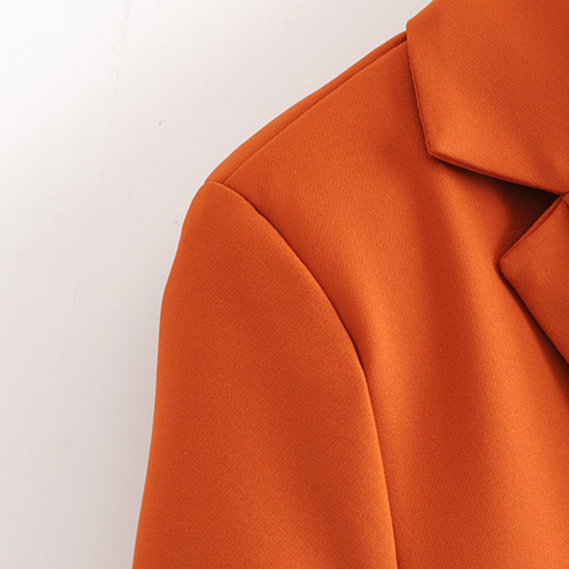 2019 Spring Fashion Women Casual Contrast Color Blazers Chic Patchwork Jackets Plaid Ladies Notched Collar Suits Coats Tops T200817