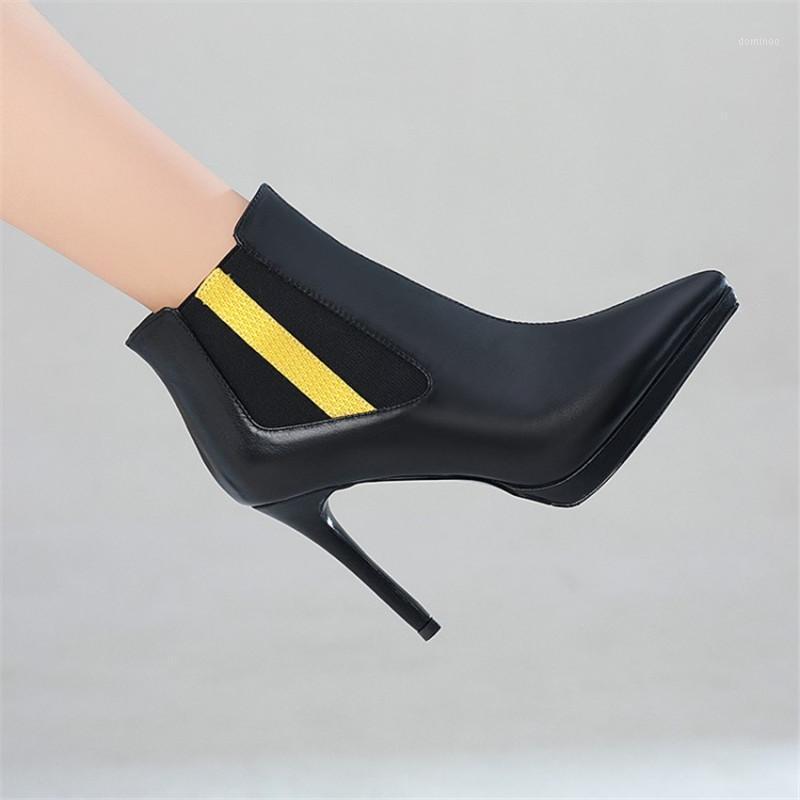 PXELENA Luxury Women Dress Party Date Evening Boots Stiletto High Heels Sexy Genuine Leather Ankle Boots Autumn Winter Shoes 411, Beige autumn
PXELENA Luxury Women Dress Party Date Evening Boots Stiletto High Heels Sexy Genuine Leather Ankle Boots Autumn Winter Shoes 411, Beige autumn