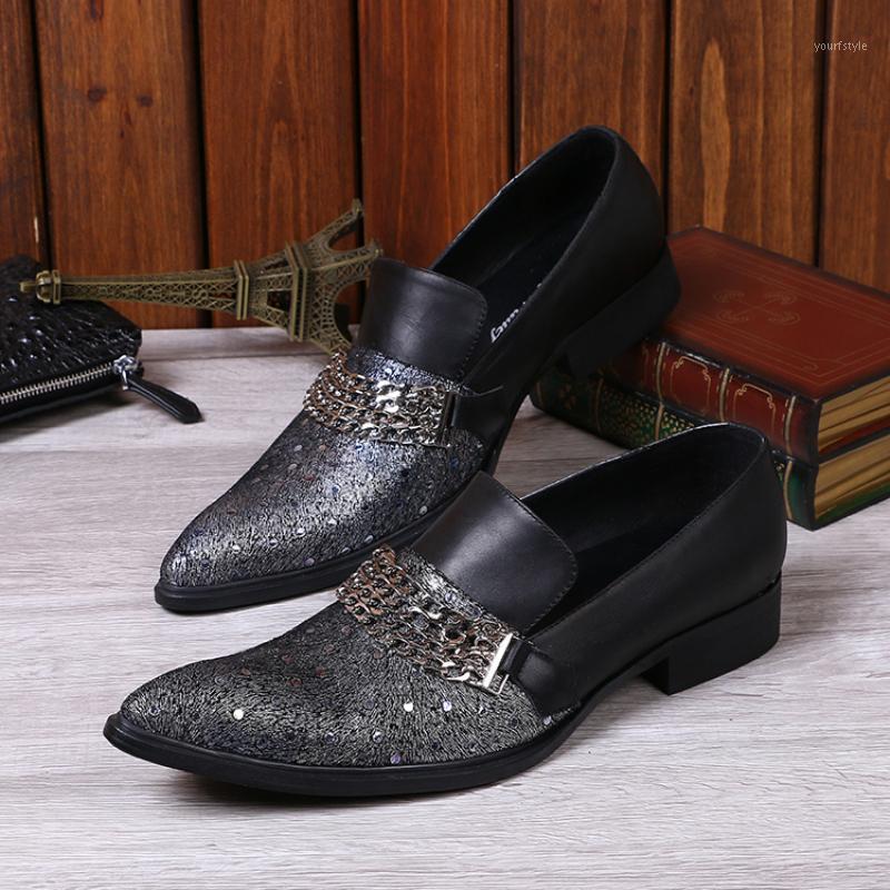 Christia Bella Pointed Toe Man Sequins Real Leather Splicing Shoes Party Male Large Size Shoes Fashion Men's Prom Dress1, Black
Christia Bella Pointed Toe Man Sequins Real Leather Splicing Shoes Party Male Large Size Shoes Fashion Men's Prom Dress1, Black