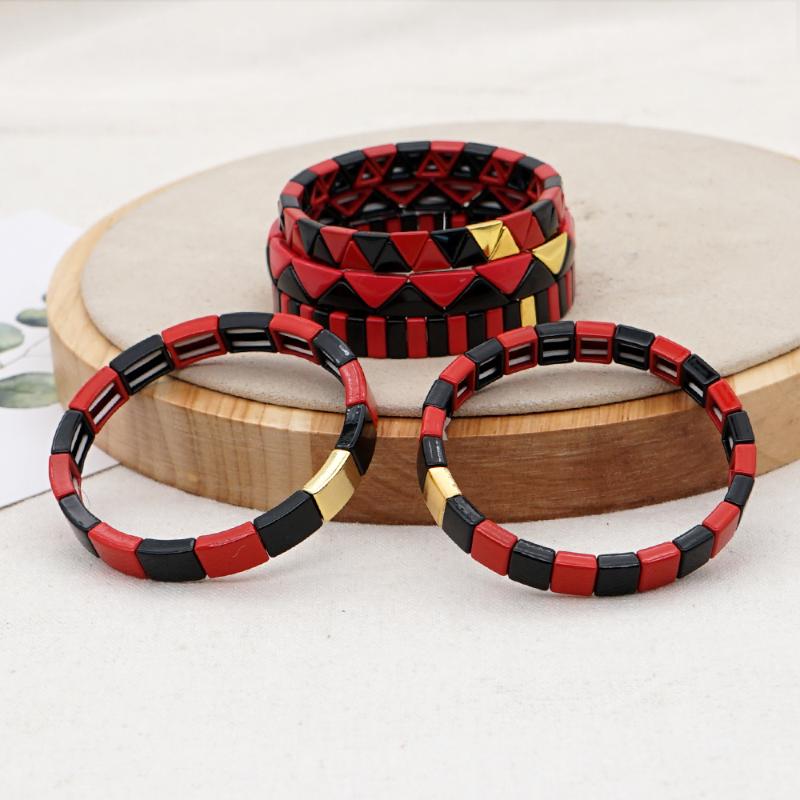 Shinus Bracelets For Women 2020 Fashion Bracelet Geometric Handmade Enamel Tile Jewellery Red Black Jewelry Pulseras Wholesale
Shinus Bracelets For Women 2020 Fashion Bracelet Geometric Handmade Enamel Tile Jewellery Red Black Jewelry Pulseras Wholesale