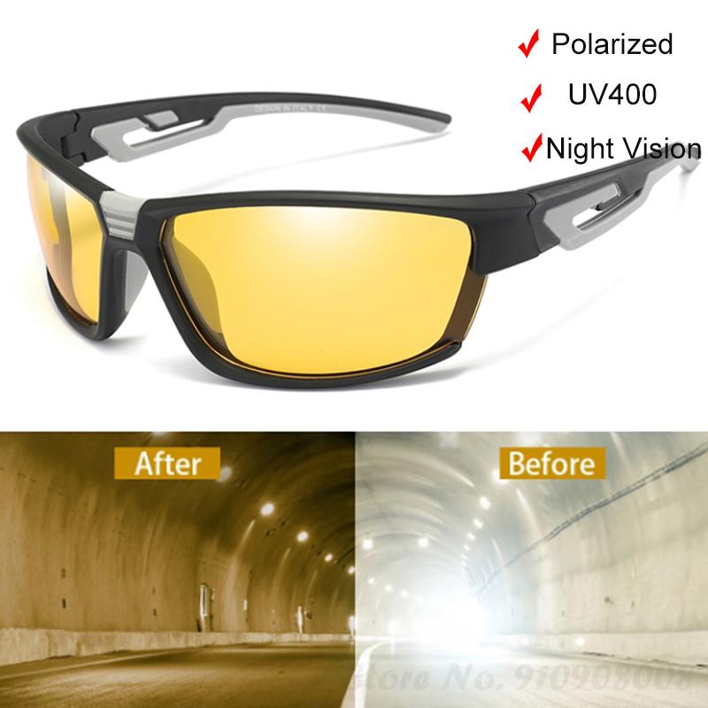 Polarized Sunglasses Men Brand Designer Outdoor Night Vision Driving Sun Glasses Male Goggles Shadow UV400 Oculos
Polarized Sunglasses Men Brand Designer Outdoor Night Vision Driving Sun Glasses Male Goggles Shadow UV400 Oculos