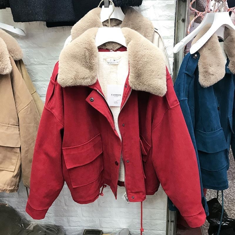 2021 New Women Thick Retro Wool Jacket Adjustable Skin Collar Short Parka Woman High Street Winter Coats V4B6, Network
2021 New Women Thick Retro Wool Jacket Adjustable Skin Collar Short Parka Woman High Street Winter Coats V4B6, Network