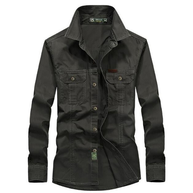 2021 Spring From Men of High-quality Casual Grade Marks Long Sleeve Man Autumn 100% Army Cotton Green M-6xl Shirts 2wbr, Khaki.
2021 Spring From Men of High-quality Casual Grade Marks Long Sleeve Man Autumn 100% Army Cotton Green M-6xl Shirts 2wbr, Khaki.