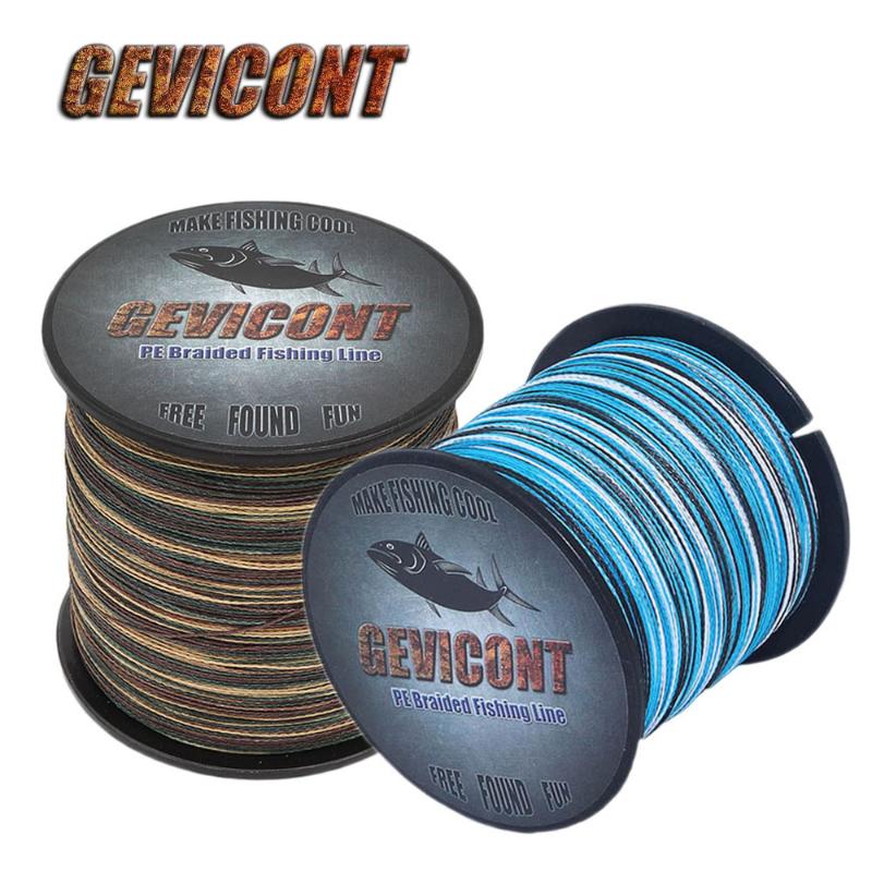Fishing Line 10-300lb PE Carp Braided Fishing Line 100M 300M 500M 1000M 1500M 2000M 8 Strands Camo Extreme Strong Cord Big Game