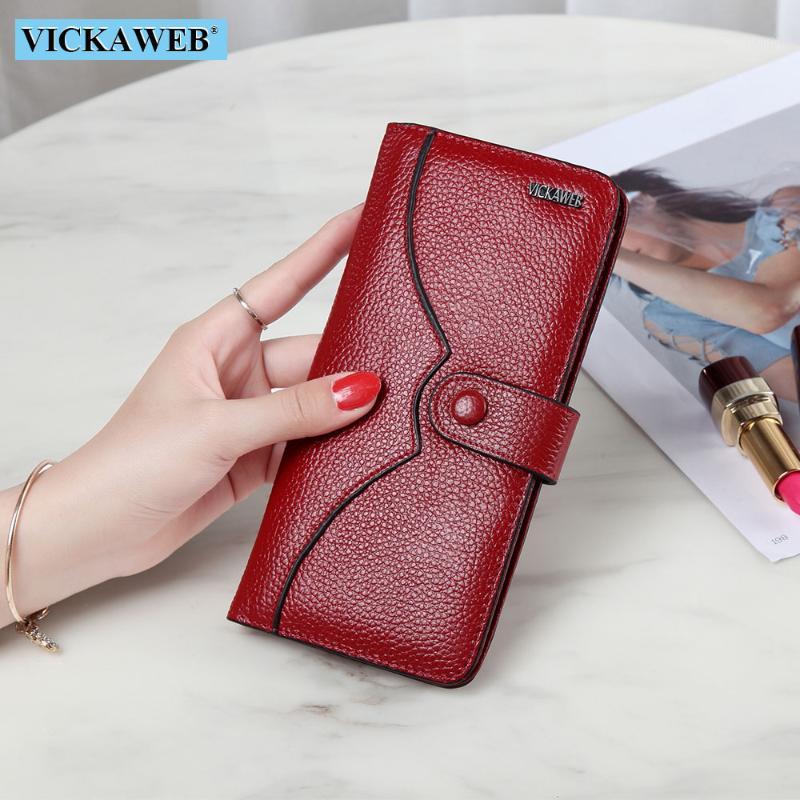VICKAWEB Thin Patchwork Wallet Women Long Hasp Wallet Female Women Wallets Genuine Leather Ladies Fashion Coin Purse 70121, Light blue wallet
VICKAWEB Thin Patchwork Wallet Women Long Hasp Wallet Female Women Wallets Genuine Leather Ladies Fashion Coin Purse 70121, Light blue wallet