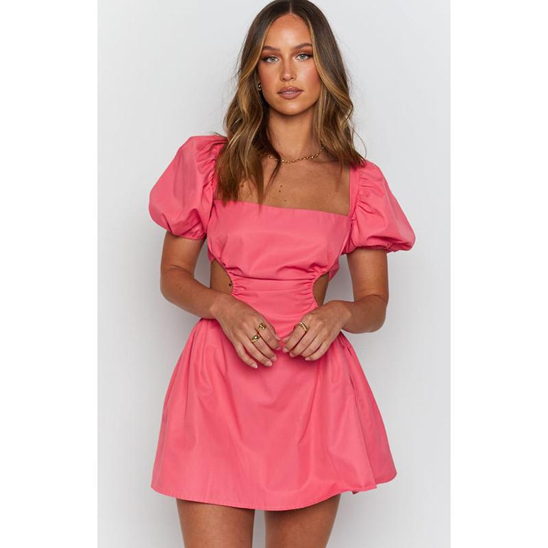 Party Dresses Women Summer Vestidos Sukienka Pink Sexy Mini Dress Puff Sleeve Princess Sukienki Damskie Robes Bodycon, White;black
Party Dresses Women Summer Vestidos Sukienka Pink Sexy Mini Dress Puff Sleeve Princess Sukienki Damskie Robes Bodycon, White;black