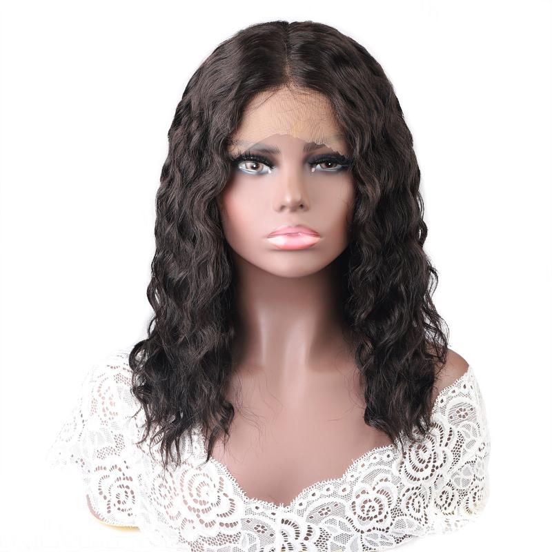 Water Wave Wig Malaysian T Part Lace Wig For Black Women Remy Human Hair Pre Plucked With Baby Hair, As pic
Water Wave Wig Malaysian T Part Lace Wig For Black Women Remy Human Hair Pre Plucked With Baby Hair, As pic