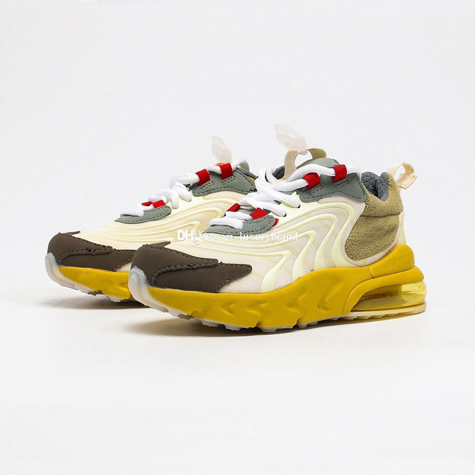 Travis Scott 270s React ENG Sneaker for Big Kids Cactus Jack Sneakers Little Boys 27C Sports Shoes Toddler Girls Girl Children Chaussures, 3 28-35
Travis Scott 270s React ENG Sneaker for Big Kids Cactus Jack Sneakers Little Boys 27C Sports Shoes Toddler Girls Girl Children Chaussures, 3 28-35