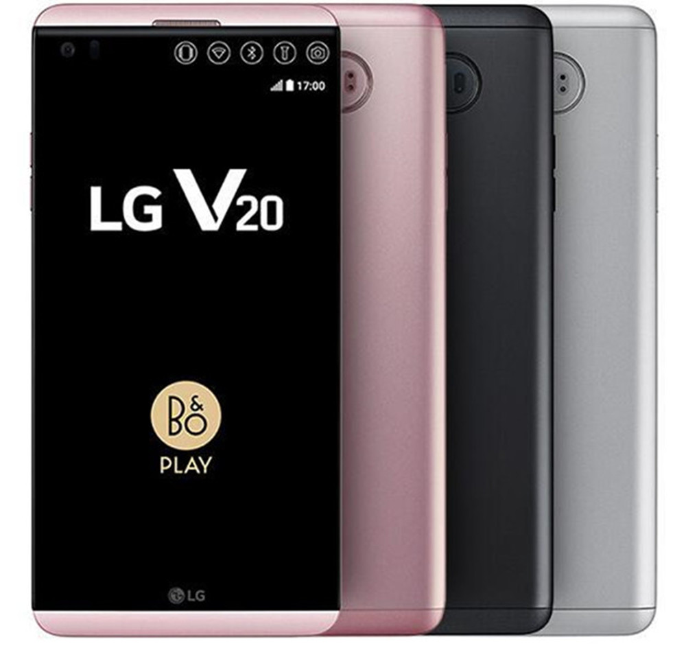 2019 HOT original LG V20 H918 H910 US996 4GB RAM 64GB ROM Snapdragon 820 Android 7.0 Dual SIM 5.7'' 16MP+8MP Camera 4G LTE Smartphone, Silver
2019 HOT original LG V20 H918 H910 US996 4GB RAM 64GB ROM Snapdragon 820 Android 7.0 Dual SIM 5.7'' 16MP+8MP Camera 4G LTE Smartphone, Silver