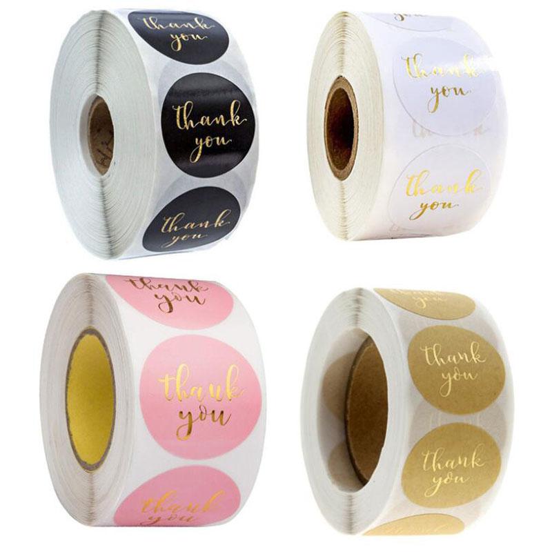 500pcs/roll Thank You Sticker Packaging Paper Different Color Kraft Seal Label Stickers DIY Gift Decoration and Cake Baking Package diameter
500pcs/roll Thank You Sticker Packaging Paper Different Color Kraft Seal Label Stickers DIY Gift Decoration and Cake Baking Package diameter