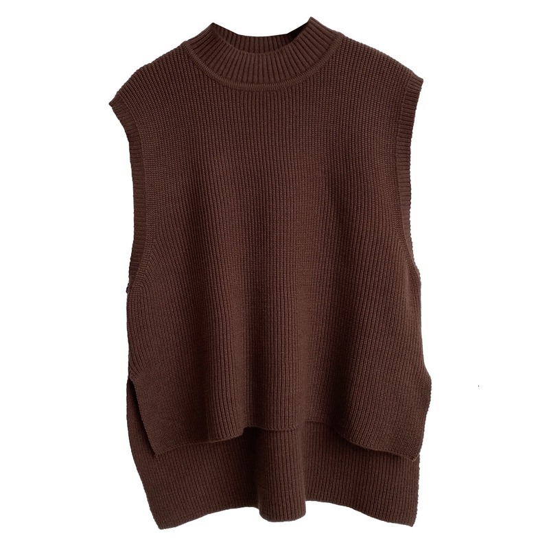 2021 New Autumn half-knit, simple-knit turtleneck woman's sweater vest short sleeveless waistcoat QSAV, Shallow khaki.
2021 New Autumn half-knit, simple-knit turtleneck woman's sweater vest short sleeveless waistcoat QSAV, Shallow khaki.
