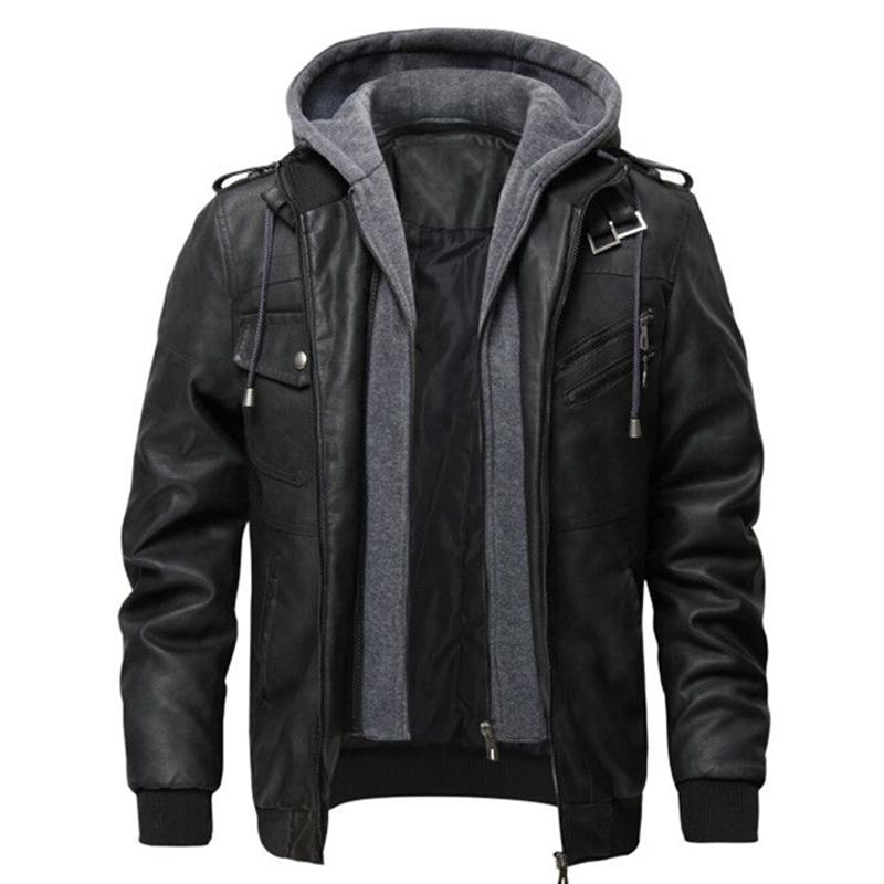 Mountainskin Men' Leather Jackets 2020 New Autumn Leather Coats Casual Motorcycle PU Jacket Male Biker Jackets EU Size SA723, Brown (no hood)
Mountainskin Men' Leather Jackets 2020 New Autumn Leather Coats Casual Motorcycle PU Jacket Male Biker Jackets EU Size SA723, Brown (no hood)