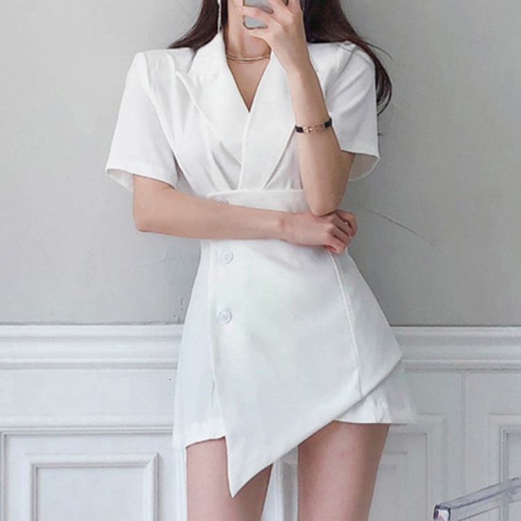 2021 New Lazer summers little style breezy waistband hip goddess irregular short sexy shirt dress feminine HU8M, White
2021 New Lazer summers little style breezy waistband hip goddess irregular short sexy shirt dress feminine HU8M, White