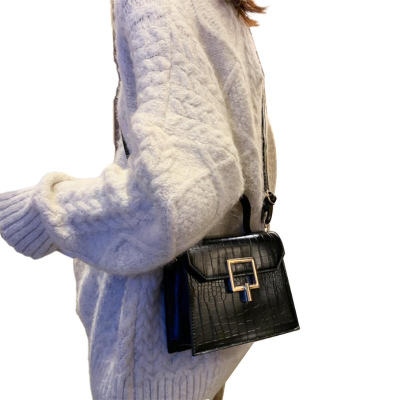 Female Bags Stone Pattern Texture Messenger Bag High Quality Practice And Durable Square Bag Easy To Match Shoulder, Black
Female Bags Stone Pattern Texture Messenger Bag High Quality Practice And Durable Square Bag Easy To Match Shoulder, Black