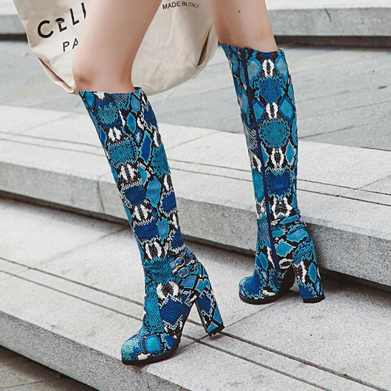 AIWEIYi Female Knee High Boots Women Western Cowboy Boots Snake Print Winter Plush Warm Thigh High Motorcycle1, Coffee
AIWEIYi Female Knee High Boots Women Western Cowboy Boots Snake Print Winter Plush Warm Thigh High Motorcycle1, Coffee