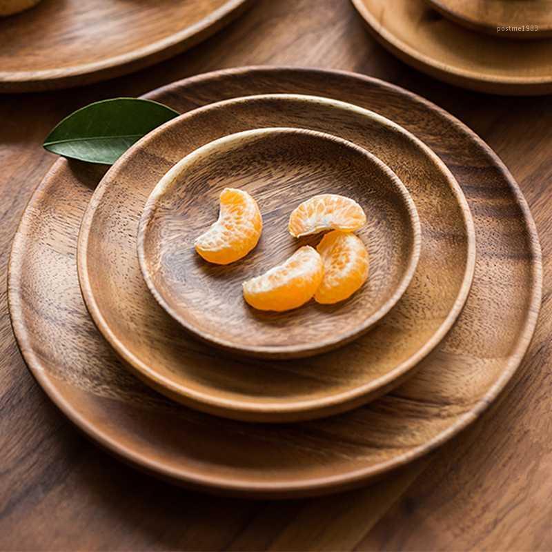 Natural Wooden Round Plates Handmade Dessert Fruit Bread Plate Dish Tray Snacks Dish Soup Dishes Tray Tableware Does not fad1
Natural Wooden Round Plates Handmade Dessert Fruit Bread Plate Dish Tray Snacks Dish Soup Dishes Tray Tableware Does not fad1