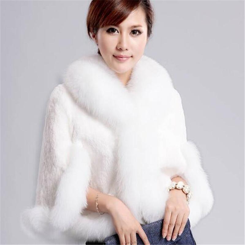 New Winter Women Fur Coats Outerwear Female 7 Points Sleeves Fur Cloaks Short Faux Coats Shawl Overcoats AS901, Black
New Winter Women Fur Coats Outerwear Female 7 Points Sleeves Fur Cloaks Short Faux Coats Shawl Overcoats AS901, Black