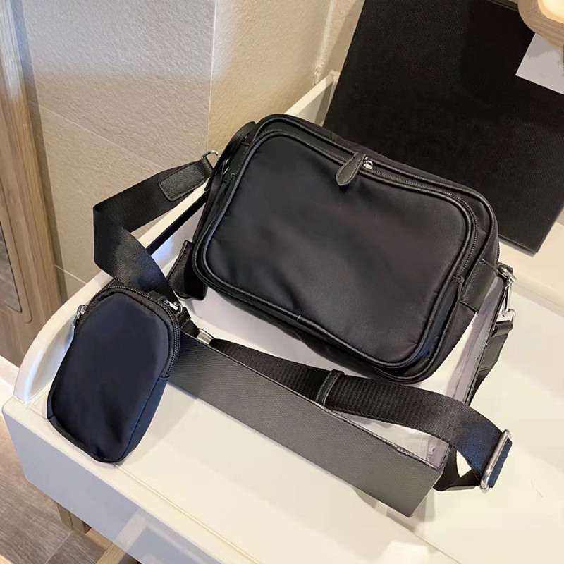 Designer Mens Crossbody Camera Bags Luxury Black Nylon Shoulder Phone Bag Fashion Purses with Triangle Sequin Tag Small Flaps 2 Piece Cross Body Top 2022, Multi
Designer Mens Crossbody Camera Bags Luxury Black Nylon Shoulder Phone Bag Fashion Purses with Triangle Sequin Tag Small Flaps 2 Piece Cross Body Top 2022, Multi