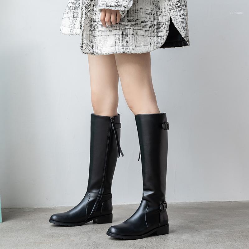 SKLFGXZY New autumn/winter women The knee boots Genuine leather Female boots European brand knight Side zipper size 34 -401, Black
SKLFGXZY New autumn/winter women The knee boots Genuine leather Female boots European brand knight Side zipper size 34 -401, Black