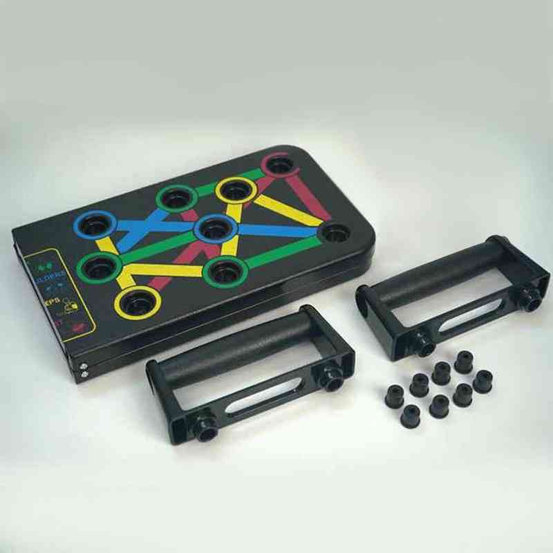 14 in 1 Push-Up Rack Board Training Sport Workout Fitness Gym Equipment Push Up Stand for ABS Abdominal Muscle Building Exercise 220115