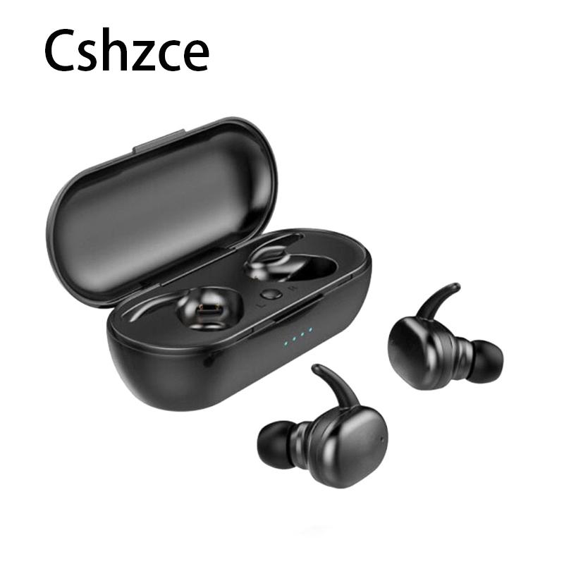 TWS Wireless Earbuds 3D Stereo Mini Bluetooth 5.0 Earphone With Dual Mic Sports Waterproof IPX5 Earphones Auto Pairing Headset, White
TWS Wireless Earbuds 3D Stereo Mini Bluetooth 5.0 Earphone With Dual Mic Sports Waterproof IPX5 Earphones Auto Pairing Headset, White