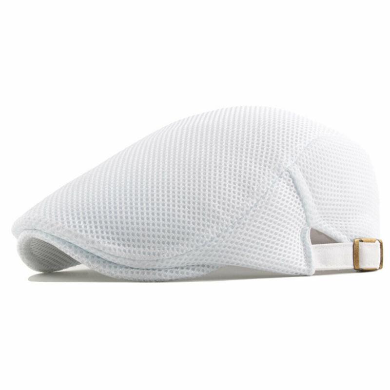 Summer Men Newsboy Ivy Cap Hat Mesh Cabbie Golf Driving Sun Flat Beret Black Gray White Khaki Coffee
Summer Men Newsboy Ivy Cap Hat Mesh Cabbie Golf Driving Sun Flat Beret Black Gray White Khaki Coffee