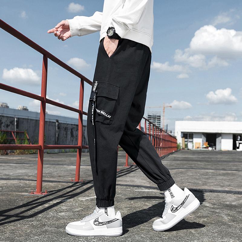 Hip Hop Cargo Pants Joggers Men Sports Loose Sweatpants Harem Pants Multi-Pocket Ribbons Streetwear Cotton ElasticWaist Trouser, Army green
Hip Hop Cargo Pants Joggers Men Sports Loose Sweatpants Harem Pants Multi-Pocket Ribbons Streetwear Cotton ElasticWaist Trouser, Army green