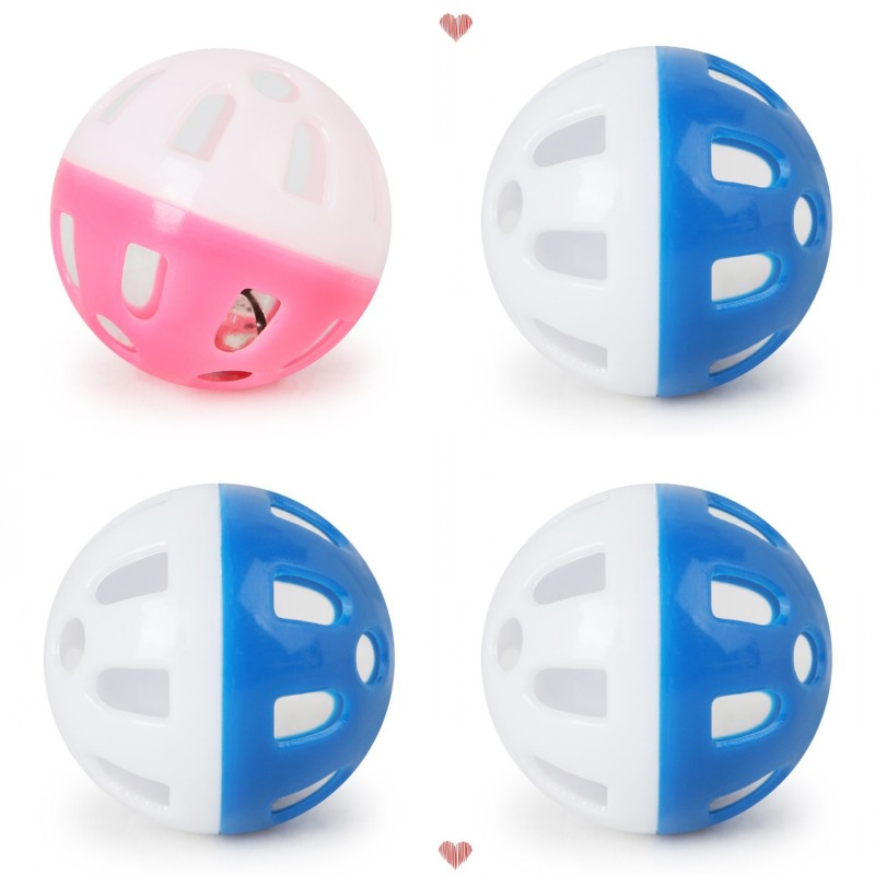 Pet Toys Hollow Plastic Pet Cat Colourful Ball Toy With Small Bell Lovable Bell Voice Plastic Interactive Ball Tinkle Puppy Play 22 N2
Pet Toys Hollow Plastic Pet Cat Colourful Ball Toy With Small Bell Lovable Bell Voice Plastic Interactive Ball Tinkle Puppy Play 22 N2