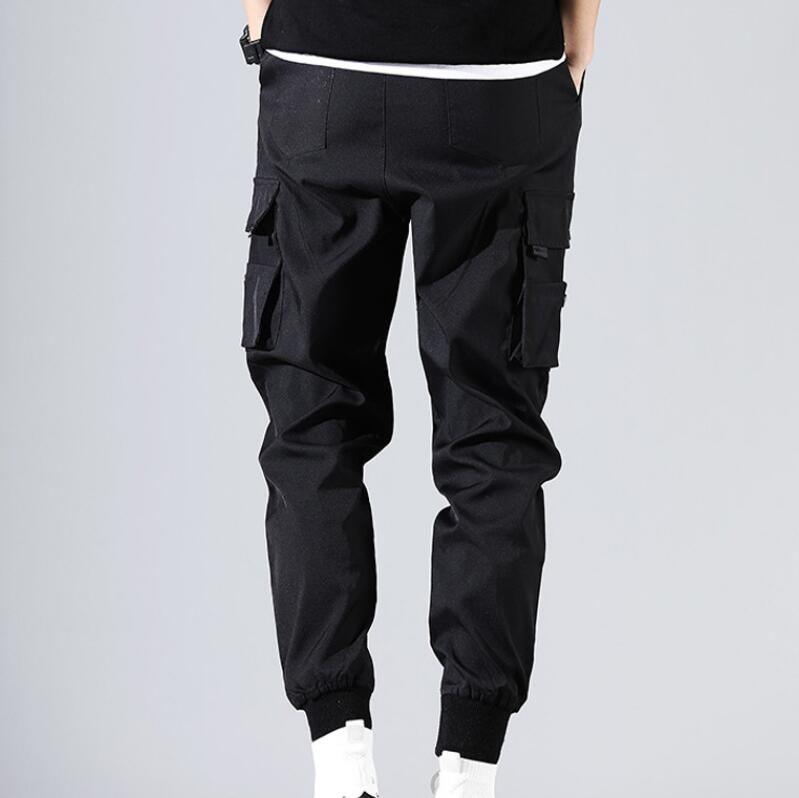 Hip Hop Men Pantalones Hombre High Street Kpop Casual Cargo Pants Many Pockets Joggers Modis Streetwear Trousers Harajuku For Men1221878